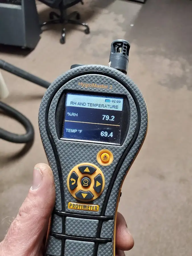 Moisture meter humidity assessment for Fire & Smoke Damage Restoration in Aransas Pass