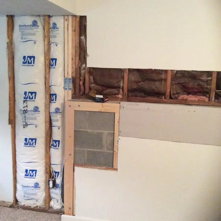 Wall insulation replacement during Contents Cleaning & Restoration in Aransas Pass